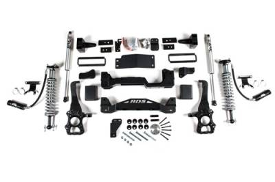 BDS Suspension - BDS Suspension 4" Coil Over Suspension Lift Kit System for 2017-20 Ford F150 4WD pickup trucks - 1533F