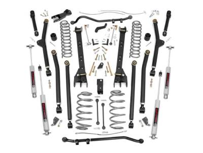 Rough Country - ROUGH COUNTRY 4 INCH LIFT KIT LONG ARM | JEEP WRANGLER TJ 4WD (2004-2006)