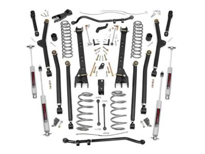 Rough Country - ROUGH COUNTRY 4 INCH LIFT KIT LONG ARM | JEEP WRANGLER TJ 4WD (2004-2006)