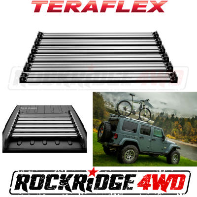 TeraFlex - Teraflex JK Nebo Roof Rack Cargo Slat Kit - Silver - 4722050