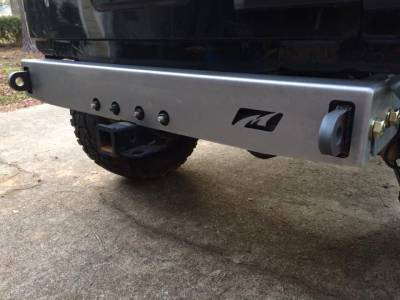 Motobilt - MOTOBILT JEEP JK MICRO REAR BUMPER - MB1040