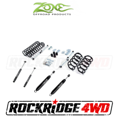 Zone Offroad - Zone Offroad 3" Jeep Wrangler TJ, LJ & Rubicon 97-06 Suspension System By Zone Offroad - J2N / J3N