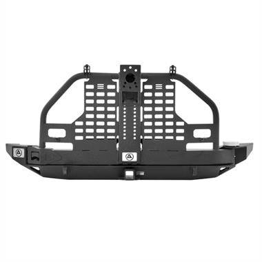 Smittybilt - Smittybilt XRC Atlas Rear Bumper with Tire Carrier 07-18 Wrangler JK - S/B76896