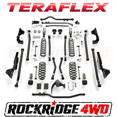 TeraFlex - Teraflex JK Alpine CT6 Suspension System (6” Lift) *Select Model* - No Shocks - 1226000-1326000