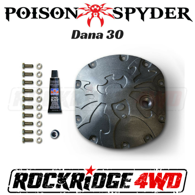 Poison Spyder - Poison Spyder Bombshell Differential Cover - Dana 30 - Bare