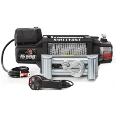 Smittybilt - Smittybilt X2O 15.5 Gen2 IP68 15,500 lb Wireless Winch | 9715