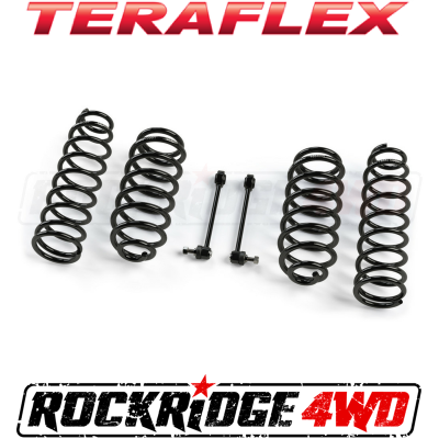 TeraFlex - TeraFlex Jeep Wrangler JK 1.5" Spring Leveling Kit - 1351502-1351500