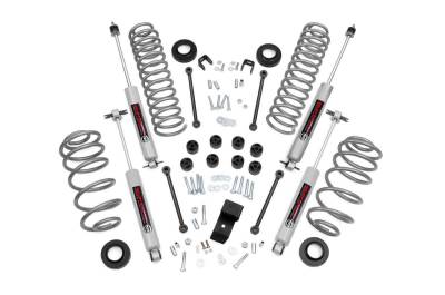 Rough Country - ROUGH COUNTRY 3.25 INCH LIFT KIT JEEP WRANGLER TJ 4WD (2003-2006)