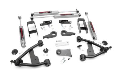 Rough Country - ROUGH COUNTRY 2.5 INCH LIFT KIT CHEVY/GMC S10 BLAZER/S10 TRUCK/S15 JIMMY/SONOMA 4WD