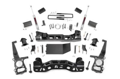 Rough Country - ROUGH COUNTRY 4 INCH LIFT KIT FORD F-150 4WD (2011-2014)