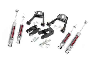 Rough Country - ROUGH COUNTRY 1.5-2 INCH LIFT KIT | NISSAN D21 HARDBODY TRUCK 4WD (1986-1997)