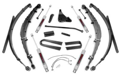 Rough Country - ROUGH COUNTRY 8 INCH LIFT KIT FORD SUPER DUTY 4WD (1999-2004)