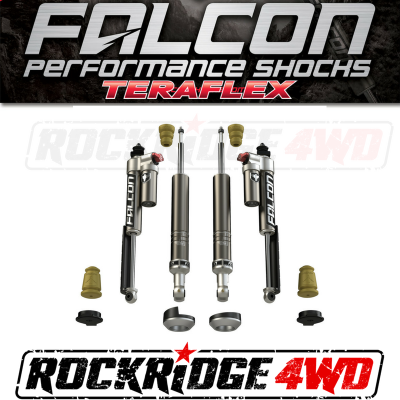 TeraFlex - 2005-2023 Toyota Tacoma: Falcon 2.25” Sport Tow/Haul Shock Leveling System