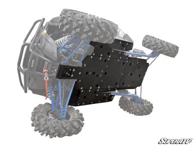 SuperATV - SuperATV Full Skid Plate System Made From 1/2" UMHW (ARMW) | Fits Polaris 2016+ RZR XP 1000 Turbo & 2018 Turbo S