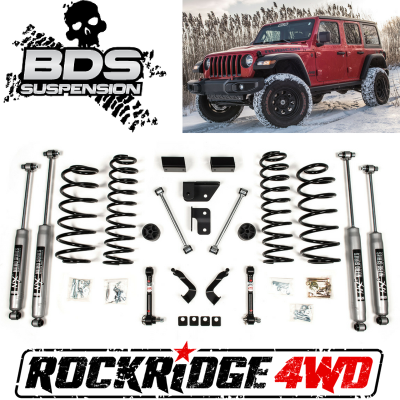 BDS Suspension - BDS Suspension 2" Suspension Lift Kit Jeep Wrangler JL 4dr - 1435H