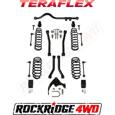 TeraFlex - Teraflex JK 3" LIFT KIT W/ 4 FLEXARMS & TRACK BAR *Select Model* - 1156223-1156224