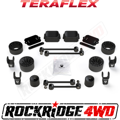 TeraFlex - Teraflex Performance Spacer Lift Kit w/ Shock Extensions JL 2-Door Rubicon: 2.5” - 1365315