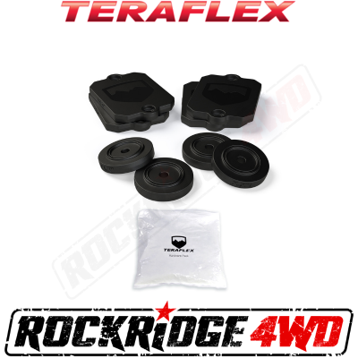 TeraFlex - Teraflex JL/JLU Bump Stop Strike Pad Shim Kit (Front & Rear) - 1959300