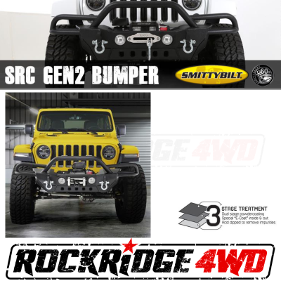 Smittybilt - Smittybilt Gen 2 SRC Front Bumper for Jeep Wrangler JL 18+ - 77724