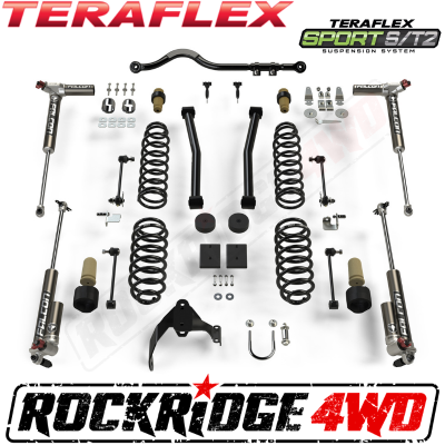 TeraFlex - Teraflex JK Sport S/T2 Suspension System (2.5” Lift) W/ 3.3 Falcon Shocks *Select Model* - 1212033-1312033