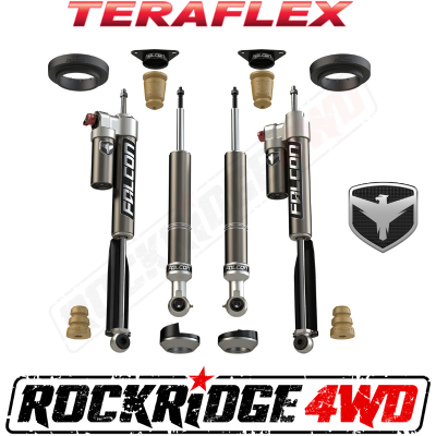 Falcon Shocks - Teraflex 2010+ Toyota 4Runner Falcon Sport Tow/Haul 2” Lift Shock Absorber System - 12-04-32-400-002