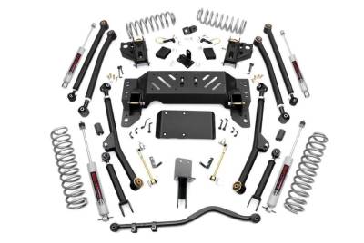 Rough Country - ROUGH COUNTRY 4 INCH LIFT KIT LONG ARM | JEEP GRAND CHEROKEE ZJ 4WD (1993-1998)