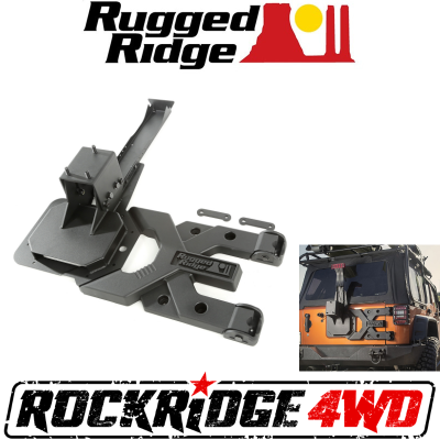 Rugged Ridge - Rugged Ridge HD TIRE CARRIER KIT; 07-18 JEEP WRANGLER JK - 11546.50