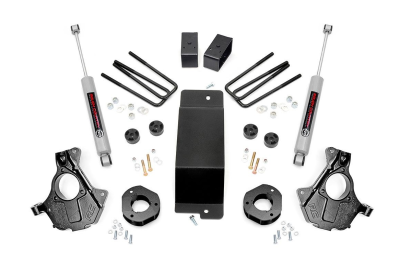 Rough Country - ROUGH COUNTRY 3.5 INCH LIFT KIT CHEVY/GMC 1500 (07-13)