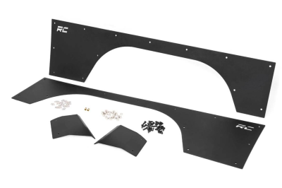 Rough Country - ROUGH COUNTRY Jeep Front Upper and Lower Quarter Panel Armor (97-01 Cherokee XJ) - 10577_A