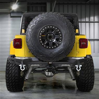 Smittybilt - SMITTYBILT Smittybilt Gen 2 SRC Rear Bumper for Jeep JL 18+ - 77714