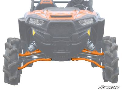 SuperATV - SUPERATV Polaris RZR XP 1000 High Clearance A Arms (With Uniball And Stud)
