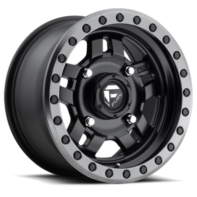 FUEL OFF-ROAD - Fuel Off-Road Anza D557 | 14x7 | 4x110 | Matte Black Anthracite Ring - D5571470A444