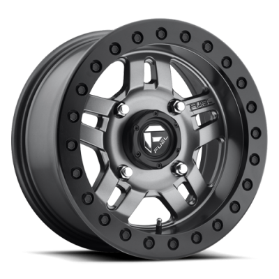 FUEL OFF-ROAD - Fuel Off-Road D918 Anza Beadlock 14x7 | 4x156 | Matte Anthracite - D9181470A544