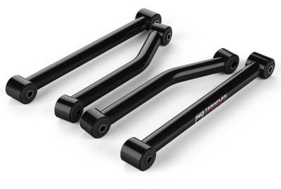 TeraFlex - TERAFLEX JK/JKU Sport Flexarm Kit - 4-Arm Preset Control Arms - Front Lower & Rear Upper (2.5-3” Lift)