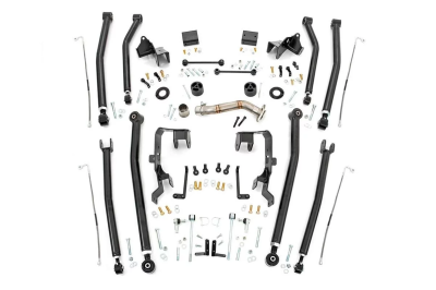 Rough Country - ROUGH COUNTRY LONG ARM UPGRADE KIT JEEP WRANGLER JK (2007-2018)
