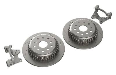 TeraFlex - TERAFLEX JK/JKU Rear Performance Slotted Big Rotor Kit - 4304460