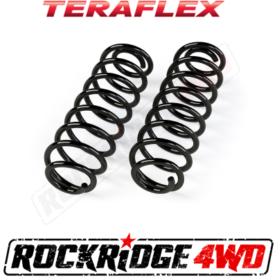 TeraFlex - Teraflex JLU 4-Door: 3.5” Lift Rear Coil Springs - Pair