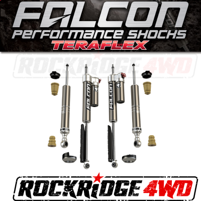 Falcon Shocks - TeraFlex 2007+ Toyota Tundra: Falcon Sport Tow/Haul Leveling Shock Absorber System