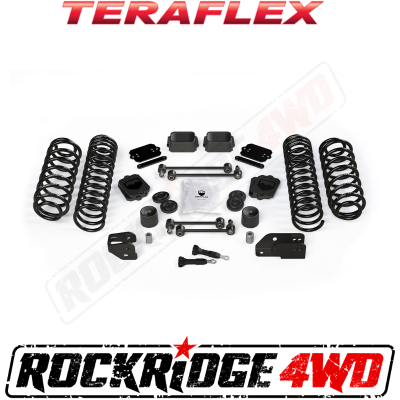 TeraFlex - TERAFLEX JL 2-Door: 4.5" Coil Spring Base Lift Kit - No Shock Absorbers - 1402402