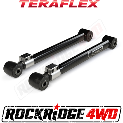TeraFlex - Teraflex JL/JLU | JK/JKU: Alpine Flexarm Kit - Rear Lower Adjustable Control Arms (0-4.5” | 2-4” Lift) - 1415540