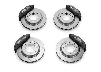 TeraFlex - Teraflex JL/JLU–JK/JKU: Delta Brake Kit - Front & Rear - 8x6.5” Bolt Pattern