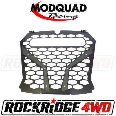 MODQUAD Racing - MODQUAD Racing Front Grill For The RZR XP Turbo S w/ 10" LED Light Bar Insert