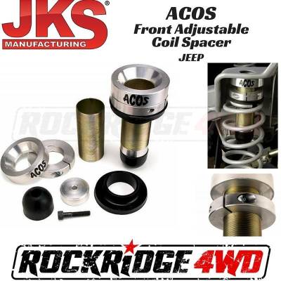 JKS Manufacturing - ACOS - Front Adjustable Coil Spacer for Jeep Wrangler JL JLU | Gladiator JT - 2211
