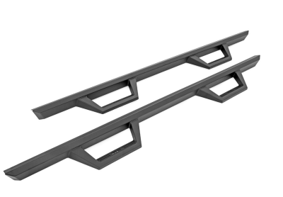 Rough Country - ROUGH COUNTRY SRX2 ADJ ALUMINUM STEP | CREW CAB | CHEVY/GMC 1500/2500HD 2WD/4WD