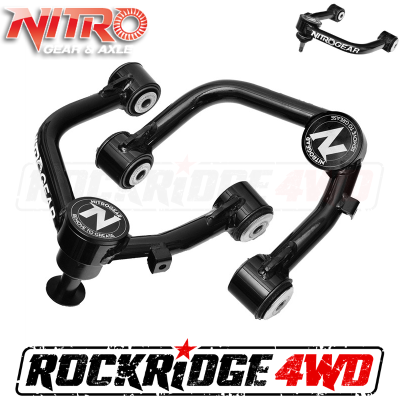 Nitro Gear & Axle - Nitro Upper Control Arms (Pair) for 1998-2007 Toyota Land Cruiser, Extended Travel Ball joint style - NPUCA-TLC100