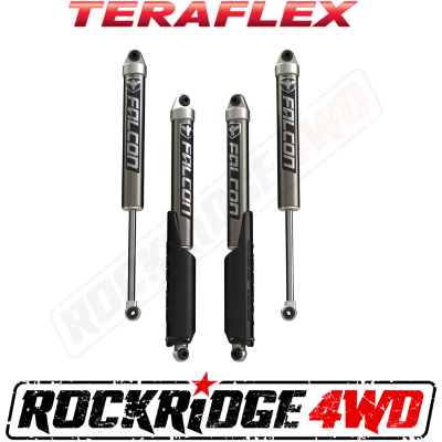 TeraFlex - TERAFLEX JT: Falcon Series 2.1 Monotube Shocks (0-1.5” Lift) - All 4 - 14-02-21-400-000