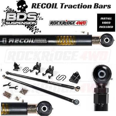 BDS Suspension - BDS RECOIL Traction Bars for Chevy, Ford, Ram, Toyota *PICK YOUR MODEL* - 123409
