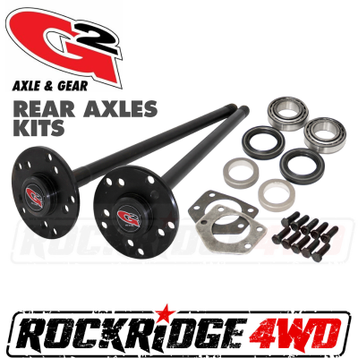 G2 Axle & Gear - Dana 35 C/Clip Rear Axle Kit - 27 Spline - 91-06 Jeep Wrangler YJ / TJ / LJ & Cherokee XJ / MJ - By G/2 Gear & Axle