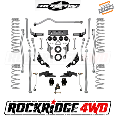 Rubicon Express - RUBICON EXPRESS 3.5"/4.5" Long Arm Suspension Kit for 18+ Jeep Wrangler JL 4 Door - JL4444