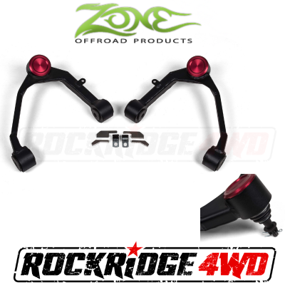 Zone Offroad - Zone Offroad Adventure Series Upper Control Arm (UCA) Kit | 2014-2018 Chevy/GMC 1500 & 2015-2018 Tahoe, Suburban, Yukon, Yukon XL